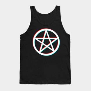 Pocket Glitch Motherland: Fort Salem Pentagram - White Tank Top